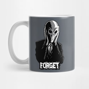 Silent Scream BW Mug